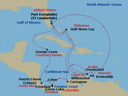 Cruise Map