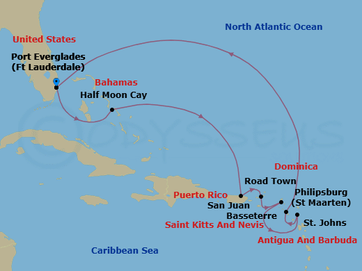 Cruise Map