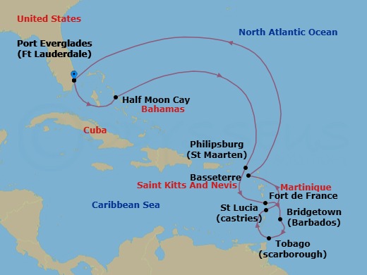 Cruise Map