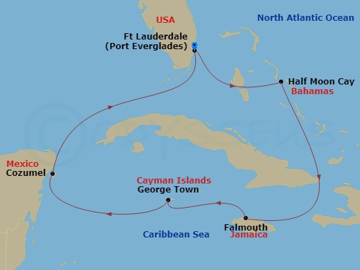 Cruise Map