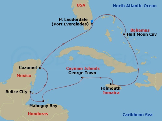 Cruise Map