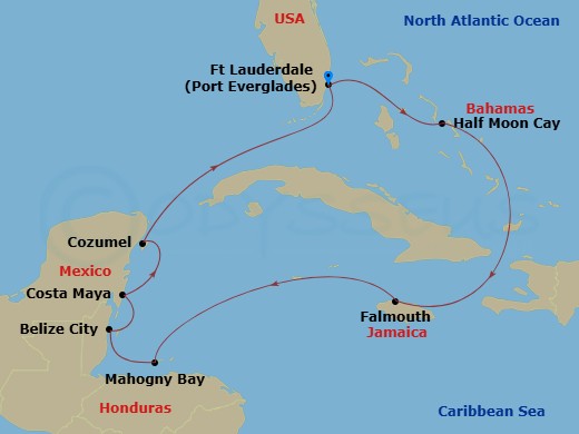 Cruise Map