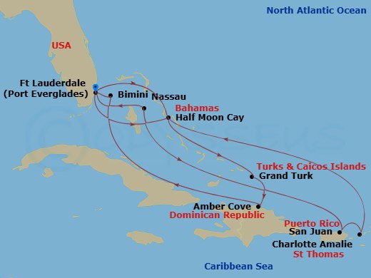 Cruise Map