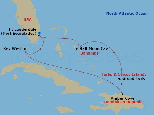 Cruise Map