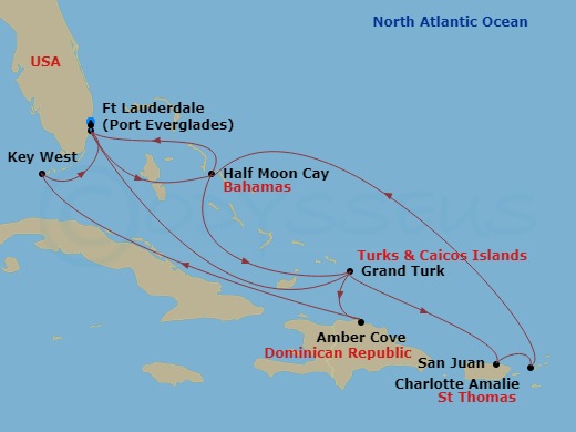 Cruise Map
