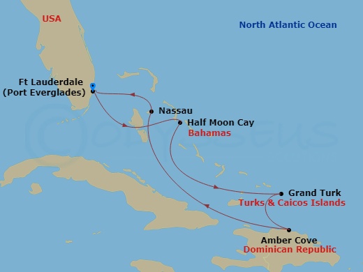 Cruise Map
