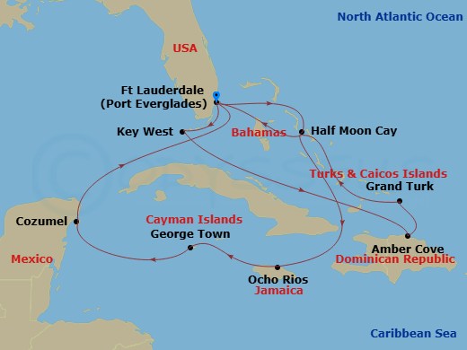 Cruise Map
