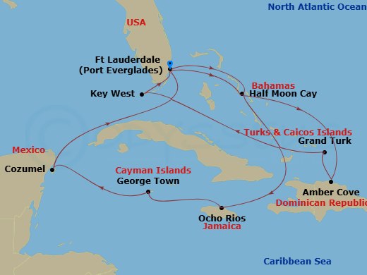 Cruise Map