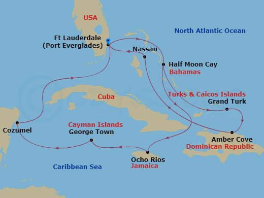 Cruise Map