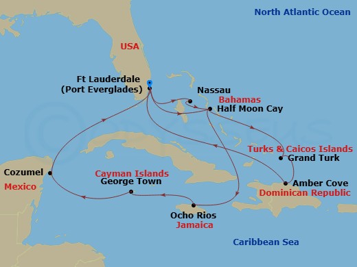 Cruise Map