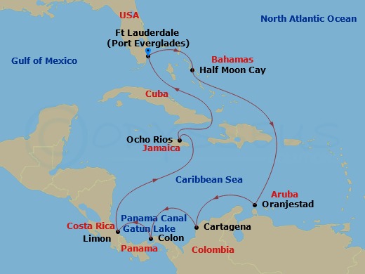 Cruise Map
