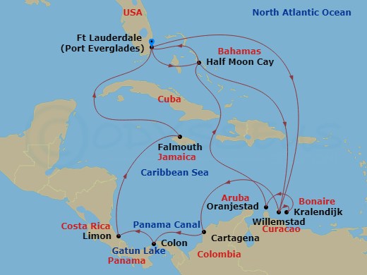 Cruise Map