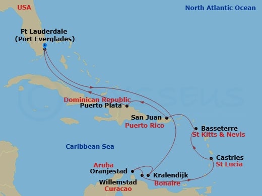 Cruise Map