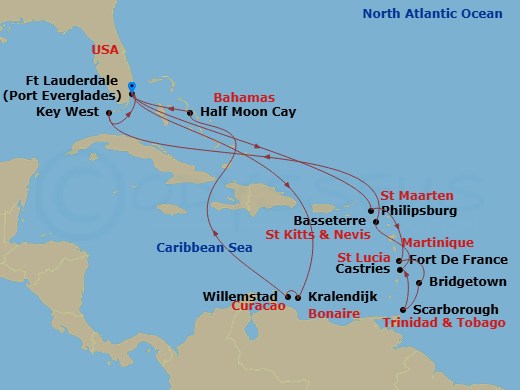 Cruise Map