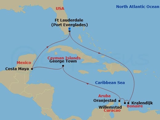 Cruise Map