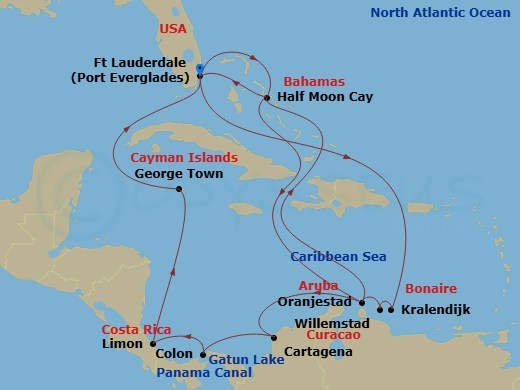 Cruise Map