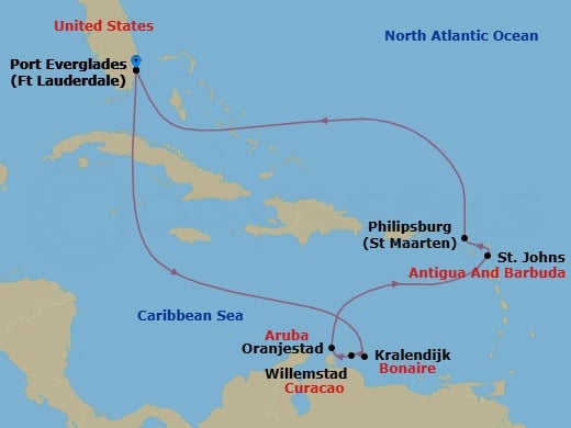 Cruise Map