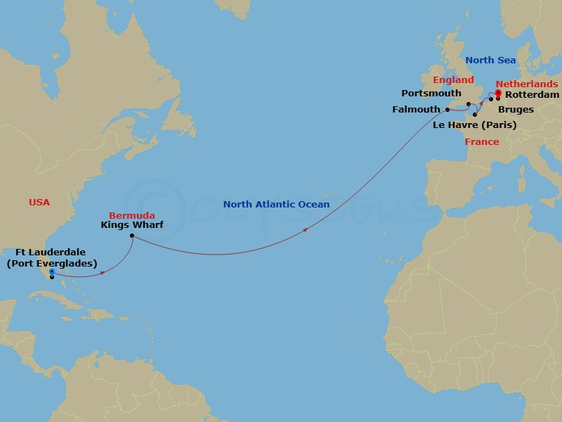 Cruise Map