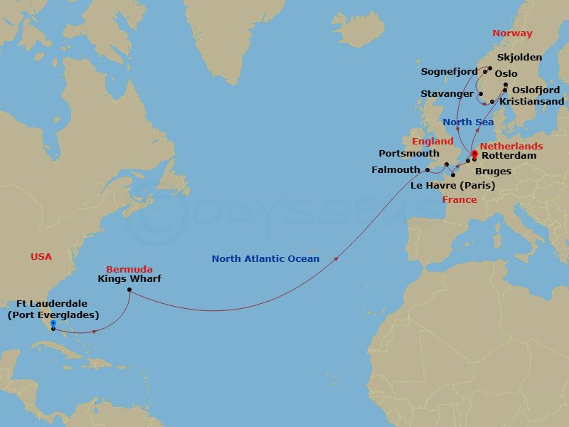 Cruise Map
