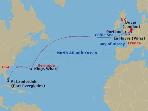 Cruise Map