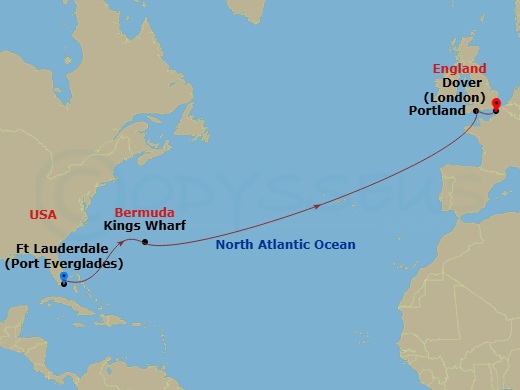 Cruise Map