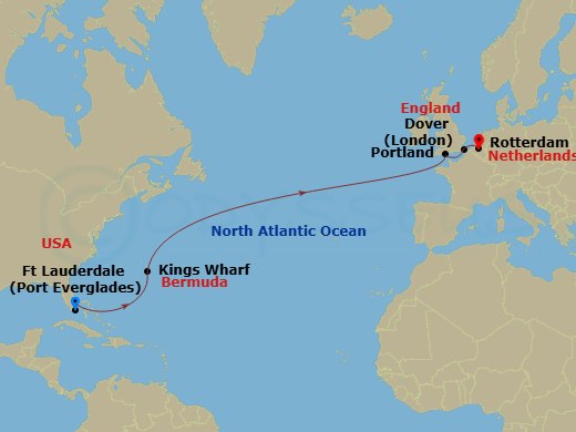 Cruise Map