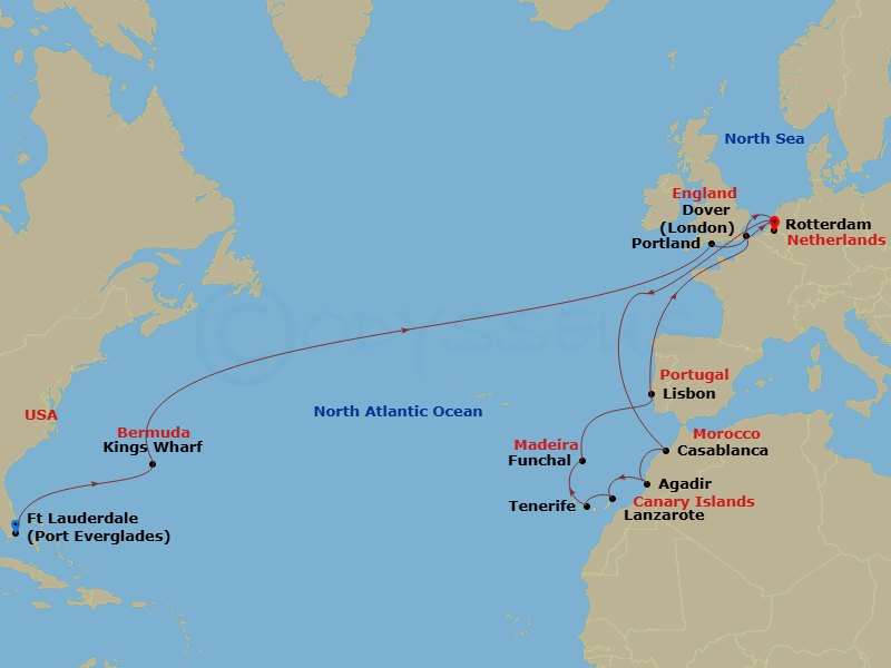 Cruise Map