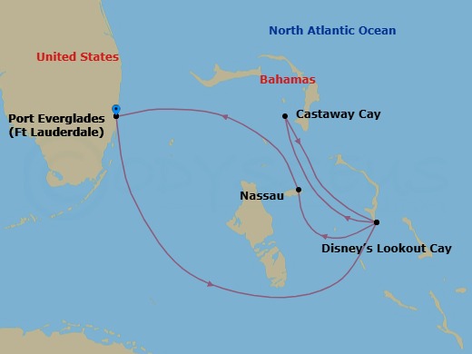 Cruise Map