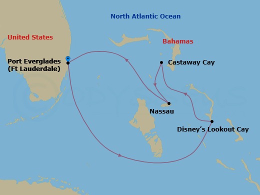 Cruise Map