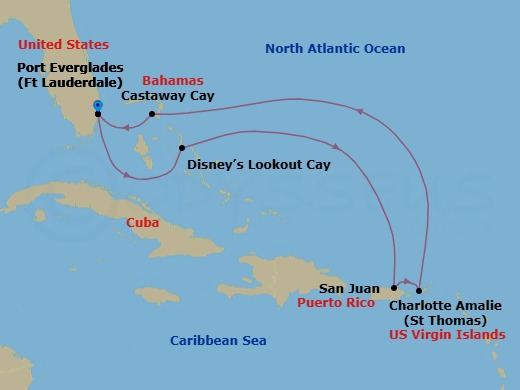 Cruise Map