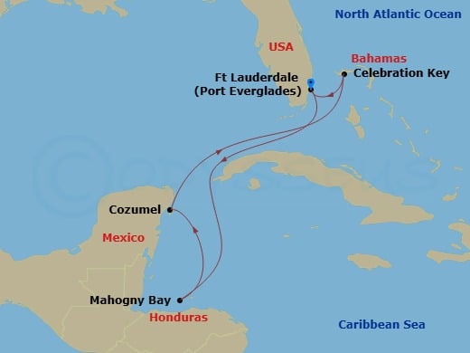 Cruise Map