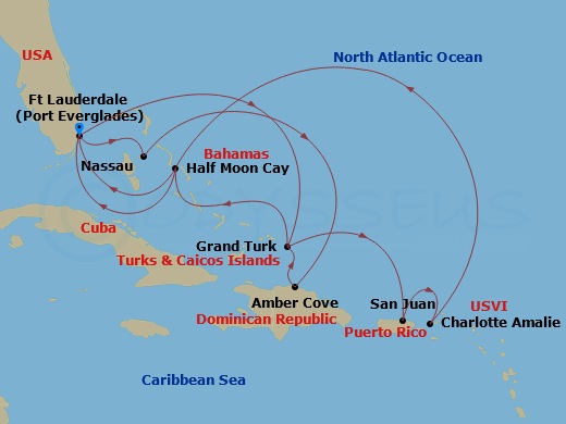 Cruise Map