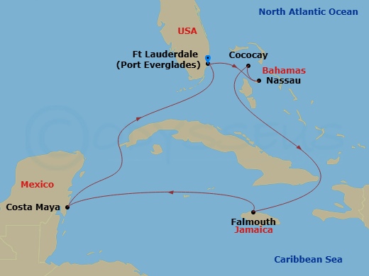 Cruise Map