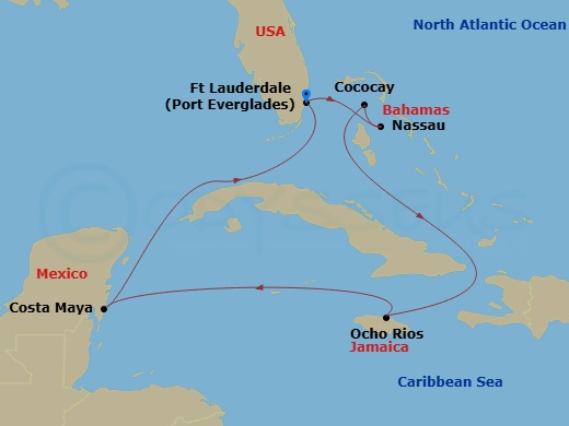 Cruise Map
