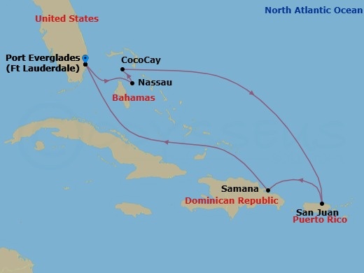 Cruise Map
