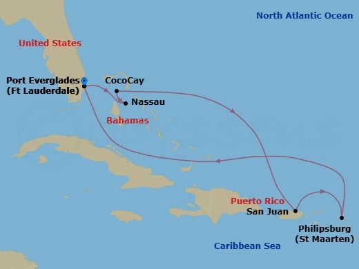 Cruise Map