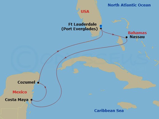 Cruise Map