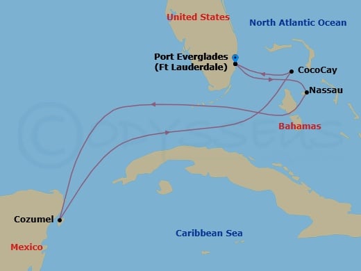Cruise Map