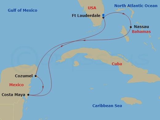 Cruise Map