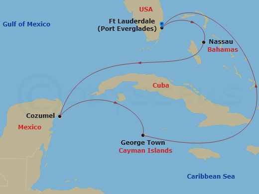 Cruise Map