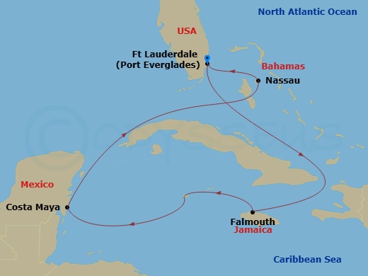 Cruise Map