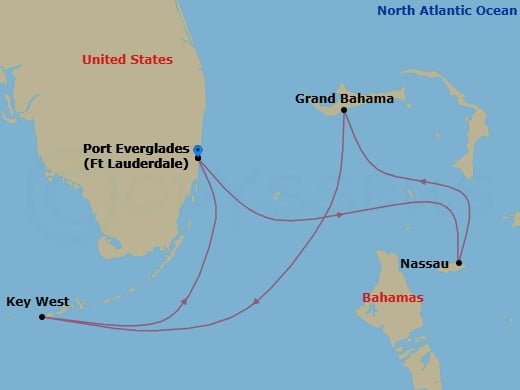 Cruise Map