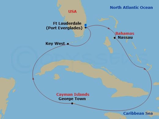Cruise Map