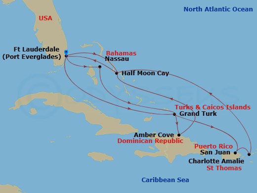 Cruise Map
