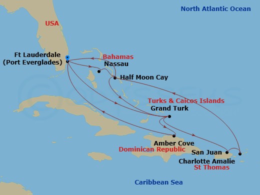 Cruise Map