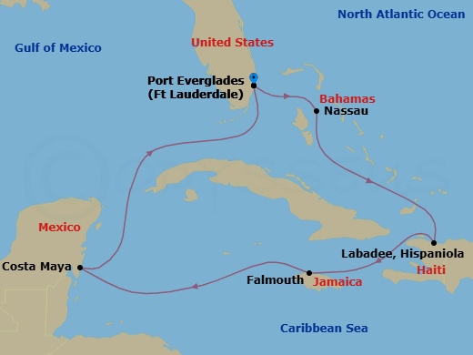 Cruise Map
