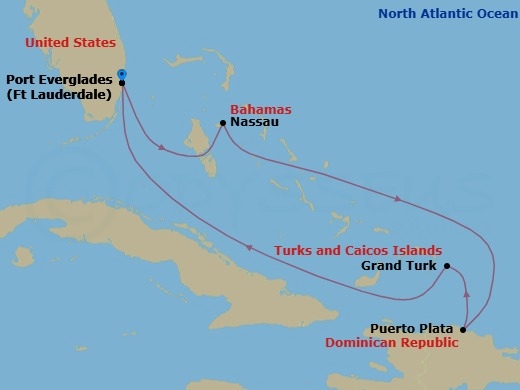 Cruise Map