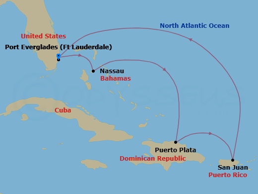 Cruise Map