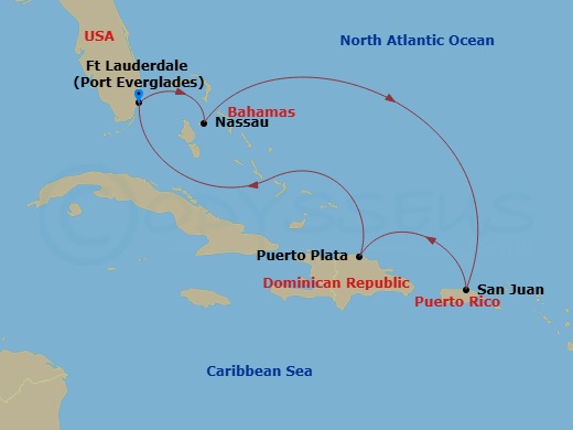 Cruise Map
