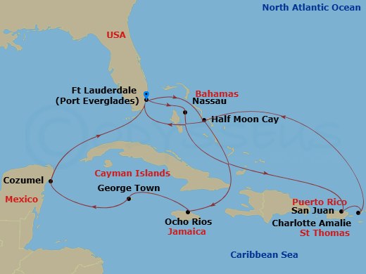 Cruise Map
